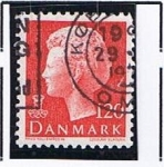 Stamps Denmark -  Reina Margerita