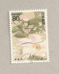 Sellos de Asia - Japn -  Flores