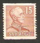 Stamps Sweden -  rey gustavo V