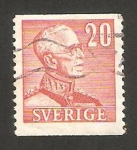 Stamps Sweden -  rey gustavo V