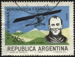 Stamps Argentina -  Jorge Alejandro Newbery. 1875 - 1914. Ingeniero, aviador, deportista. Fue uno de los primeros aviado