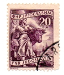 Stamps Yugoslavia -  2º SERIE-1952-53-(Tipo 1950-51)