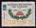 Sellos del Mundo : America : Ecuador : SOCIEDAD BOLIVARIANA DEL ECUADOR