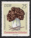 Sellos de Europa - Alemania -  SETAS-HONGOS: 1.152.015,01-Gyromitra esculenta -Dm.974.31-Y&T1617-Mch.1937-Sc.1537