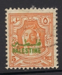 Sellos de Asia - Jordania -  Rey Abdullah I de Jordania.