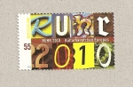 Stamps Germany -  Rhur, capital de la cultura 2010