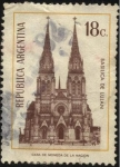 Stamps Argentina -  Basílica Nacional Nuestra Señora de Luján, madre y patrona del Pueblo Argentino.