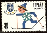 Stamps Spain -  Juegos mundiales universitarios de invierno, UNIVERSIDA'81