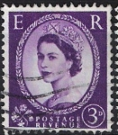 Sellos del Mundo : Europe : United_Kingdom : Isabel II . Postage Revenue,  E  R  