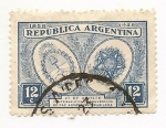 Stamps : America : Argentina :  Centenario de la Convención de Paz Argentino-Brasileña