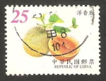 Stamps Taiwan -  2568 - fruta melones