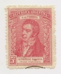 Stamps Argentina -  Bernardino Rivadavia