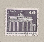 Stamps Germany -  Puerta de Brandenburgo