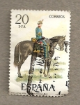 Stamps Spain -  Capitaan artillería