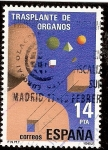 Stamps Spain -  Trasplante de órganos. Alegoría