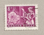 Stamps Hungary -  Leyendo libro