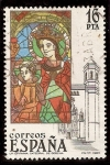 Sellos de Europa - Espa�a -  Vidrieras artísticas. La Epifanía, catedral de Gerona