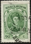 Stamps Argentina -  Libertador General San Martín