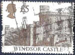 Stamps United Kingdom -  Castillo de Windsor