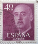 Sellos del Mundo : Europa : Espa�a : general franco