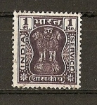 Stamps India -  Columna de Asoka.