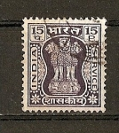 Stamps India -  Columna de Asoka.