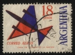 Stamps Argentina -  Correo Aéreo. Emisión para franqueo de correspondencia aérea o común. 