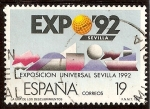 Sellos de Europa - Espa�a -  Exposición Universal de Sevilla. EXPO´92.