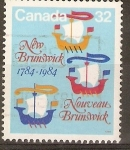 Stamps Canada -  BICENTENARIO   DE   NEW   BRUNSWICK