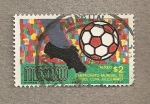 Stamps Mexico -  Campeonato Mundial Fútbol