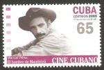 Sellos de America - Cuba -  cine cubano, el hombre de maisinicu de manuel perez