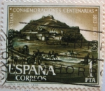 Sellos de Europa - Espa�a -  conmemoraciones centenarias de san sebastian