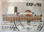 Sellos de Europa - Espa�a -  exposicion universal sevilla 1992