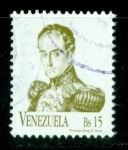 Sellos del Mundo : America : Venezuela : Simón Bolivar