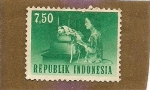 Stamps Indonesia -  