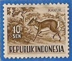 Sellos de Asia - Indonesia -  Kantjil