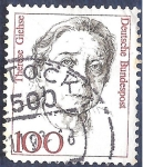 Stamps Germany -  Therese Giehse