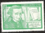 Stamps America - Chile -  JUAN MOLINA - PRIMER CIENTIFICO CHILENO