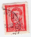 Stamps Argentina -  21  Gral. José de Sanmartín 