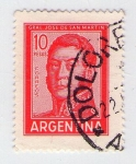 Stamps Argentina -  22  Gral. José de Sanmartín 