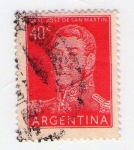 Stamps Argentina -  25  Gral. José de Sanmartín 