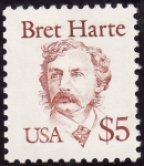 Sellos de America - Estados Unidos -  Bret Harte