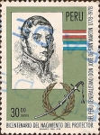 Stamps : America : Peru :  Bicentenario del Nacimiento del Protector del Perú Generalísimo Don José de San Martín, 1778-1978.