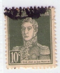 Stamps Argentina -  5  Gral. José de Sanmartín 