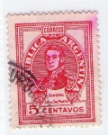 Stamps Argentina -  7  Gral. José de Sanmartín 