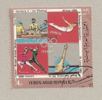 Stamps Yemen -  Medallas oro juegos olímpicos