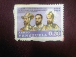 Stamps Venezuela -  Cuatricentenario de la Ciudad de Maracaibo.(1569-1969)Fundadores  