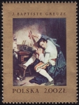 Sellos de Europa - Polonia -  J. BAPTISTE GREUZE