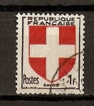 Stamps France -  Escudos / Saboya.