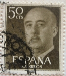 Sellos del Mundo : Europa : Espa�a : general franco